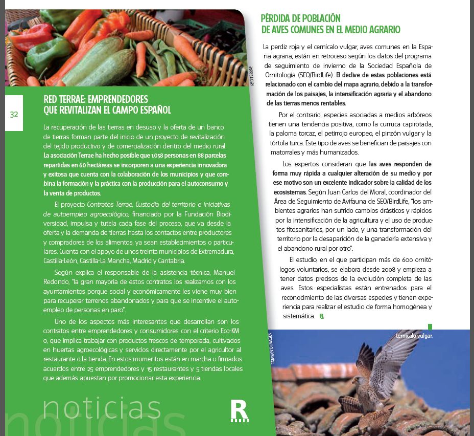 recorte revista Desarrollo Rural 20