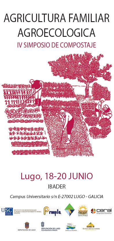 cartel SIMPOSIUM agricultura familiar y agroecologia LUGO