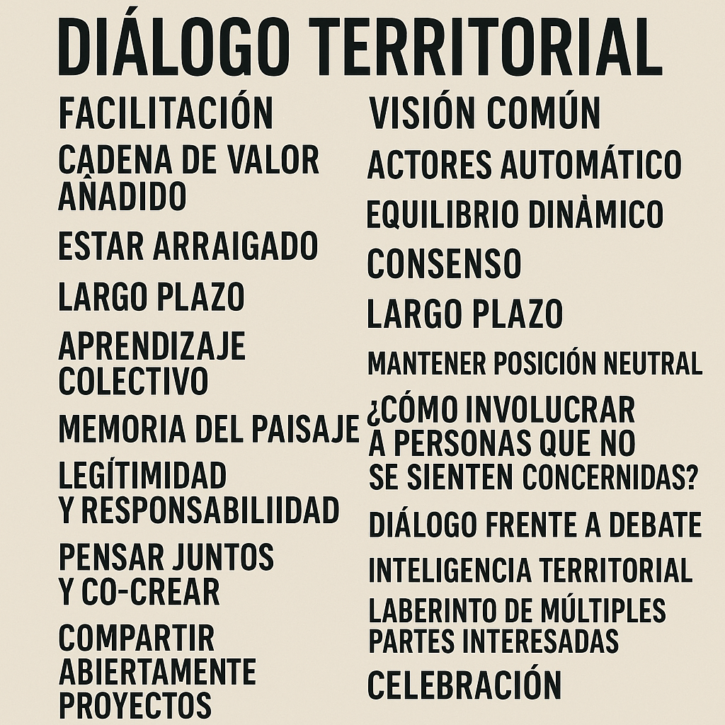 DIALOGO TERRITORIAL